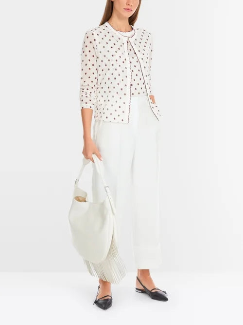 Marc Cain - Polka Dot Cardigan