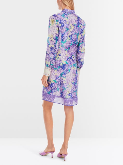 Marc Cain - Floral Print Shirt Dress