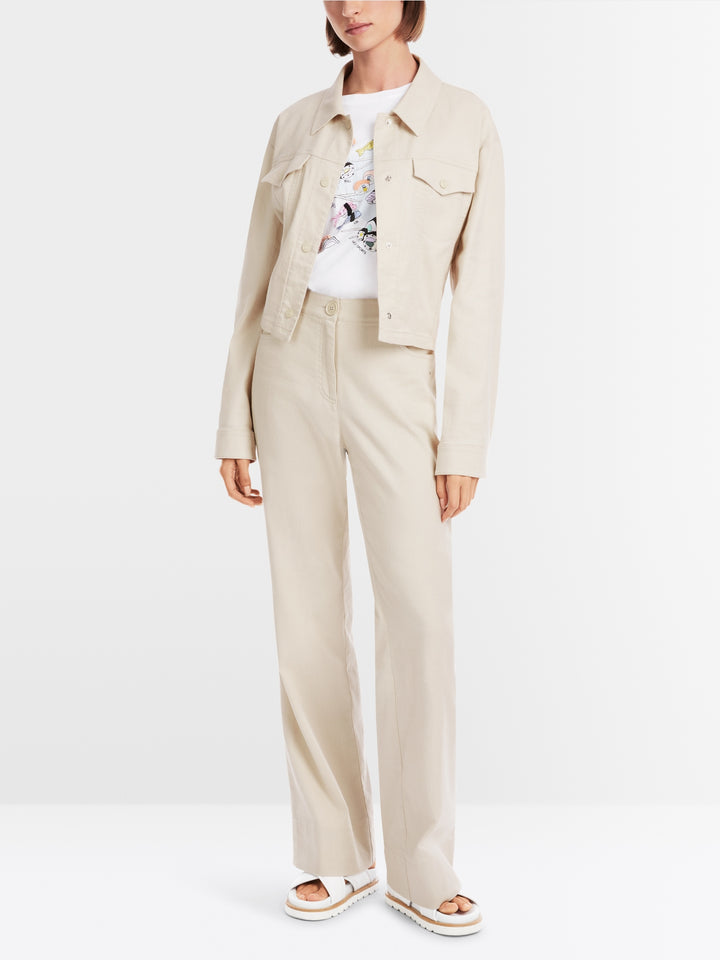 Marc Cain - Linen Blend Trousers
