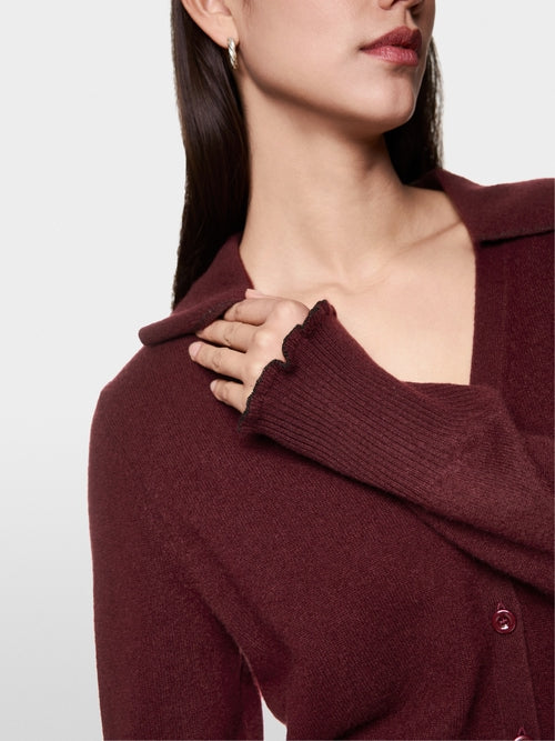 Marc Cain - Cropped Cashmere Cardigan