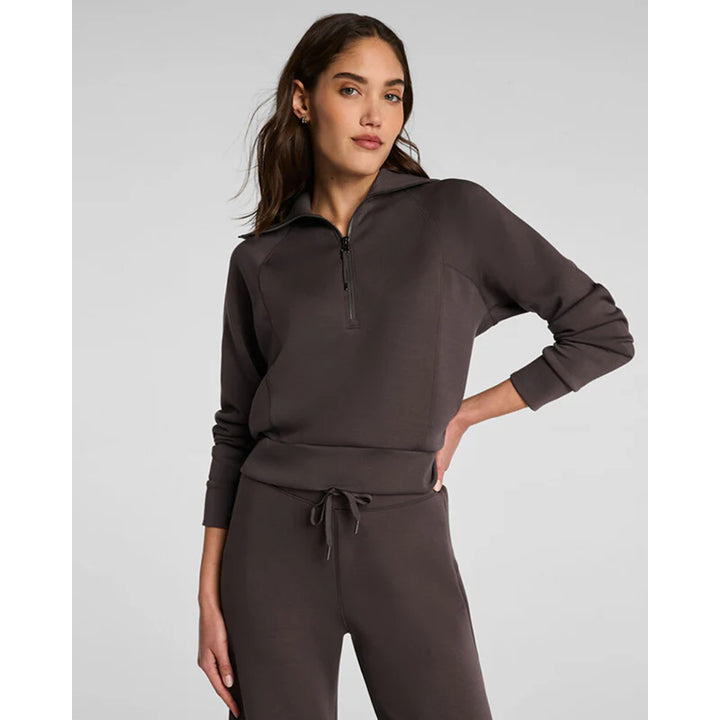 Spanx - Air Essential Half Zip Sweater