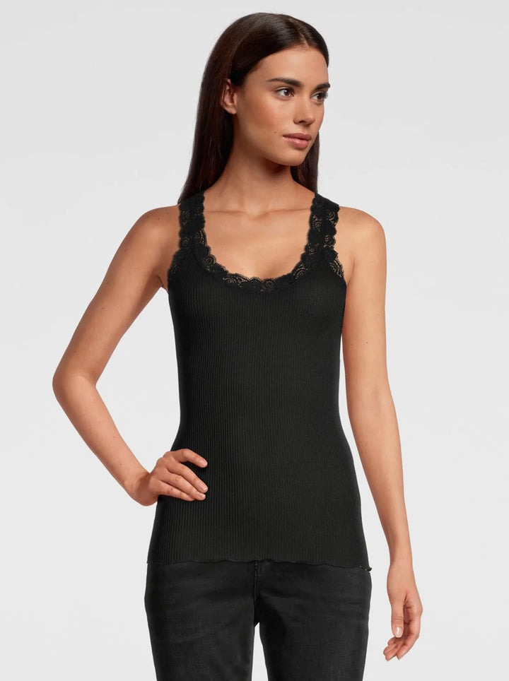 Oscalito - Tank Top with Lace Detail
