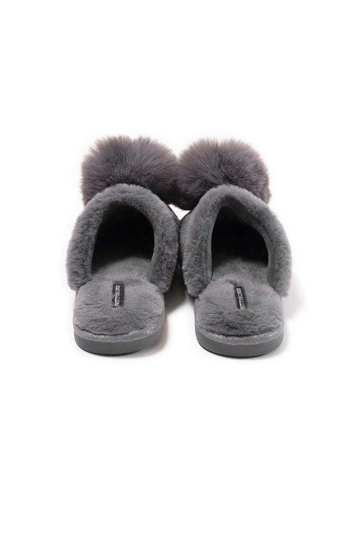 Pretty You London - Pom Mule Slipper