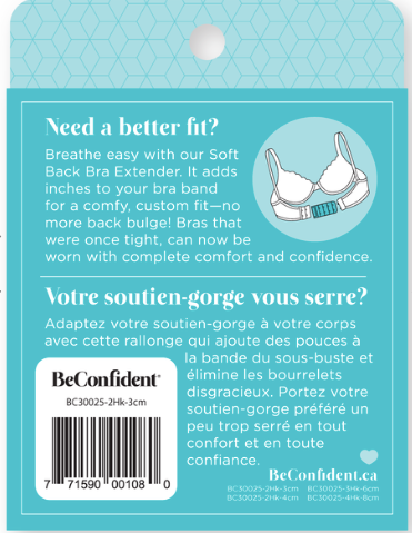 BeConfident Soft Back-Extenders