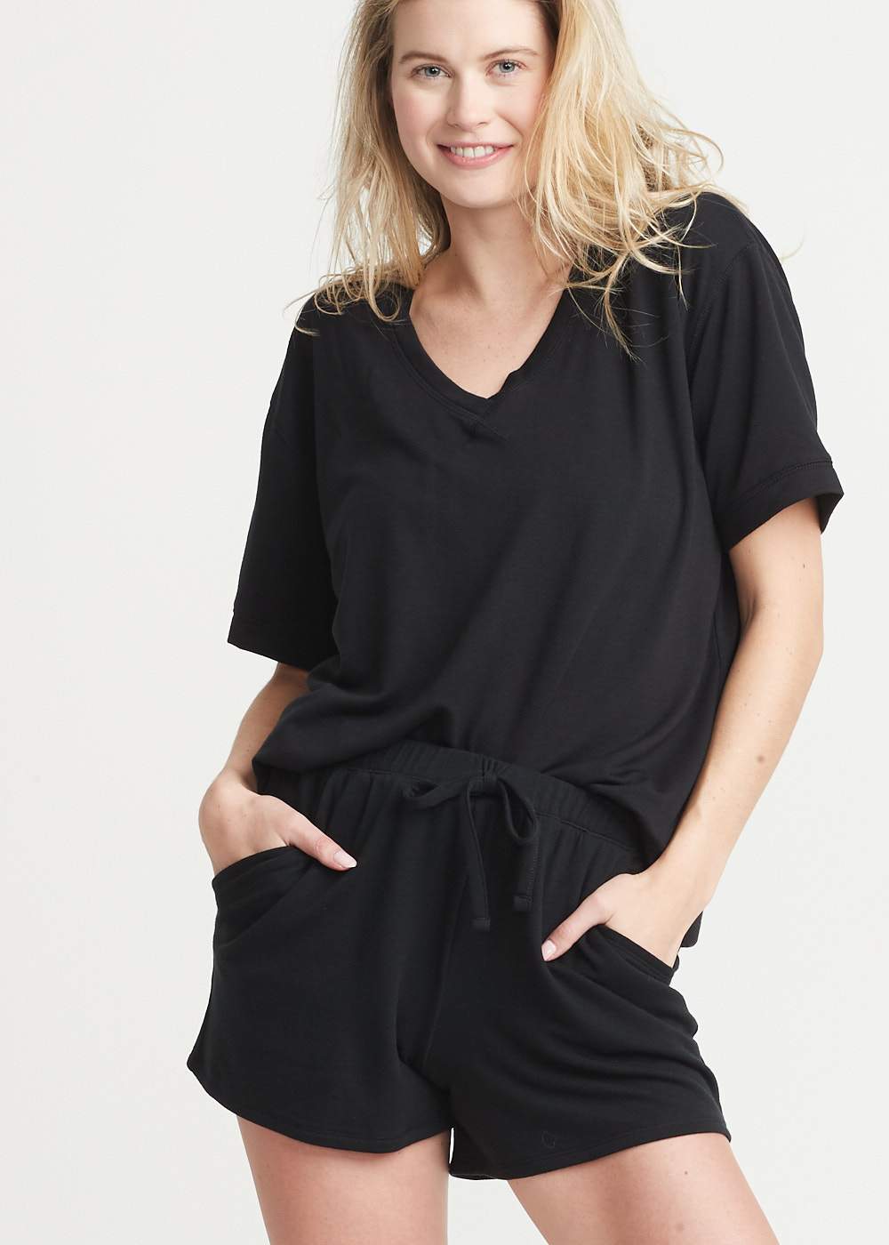 Yummie Basic Essential - French Terry Short with Pockets