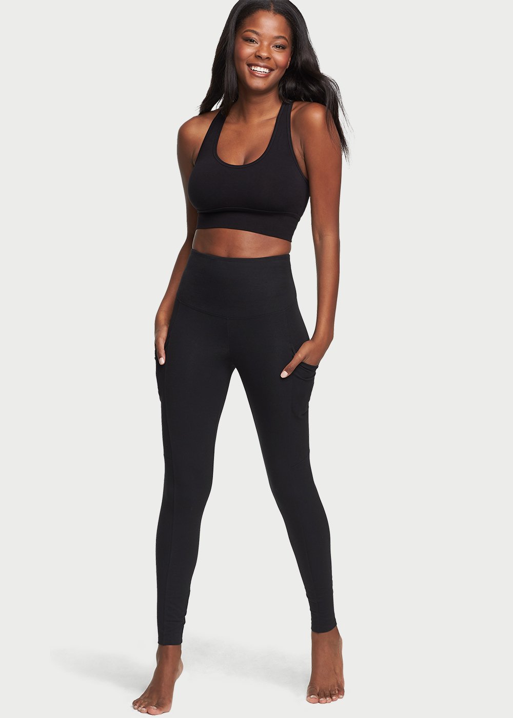 Yummie Basic Essential - Rachel Full Length Legging with Pockets